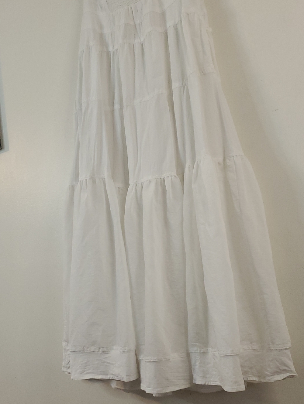 Mare Mare × Anthropologie Strapless White Halter Midi Dress Size Med Elegant - Picture 11 of 16